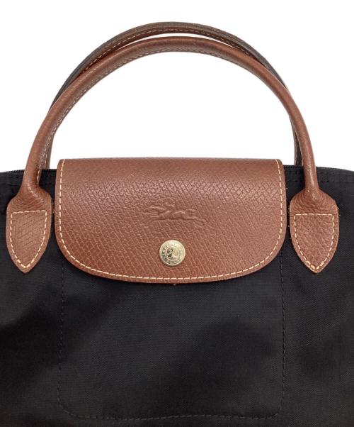 LONGCHAMP（ロンシャン）LONGCHAMP (ロンシャン) ル プリアージュトートバッグ ブラックの古着・服飾アイテム