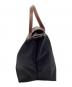 LONGCHAMP (ロンシャン) ル プリアージュトートバッグ ブラック：7000円