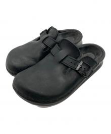 BIRKENSTOCK（ビルケンシュトック）の古着「レザーサンダル/TATAMI」｜ブラック
