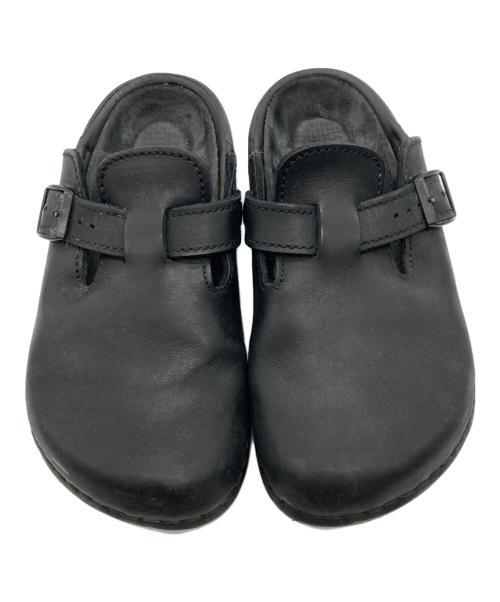 BIRKENSTOCK（ビルケンシュトック）BIRKENSTOCK (ビルケンシュトック) レザーサンダル/TATAMI ブラック サイズ:24の古着・服飾アイテム