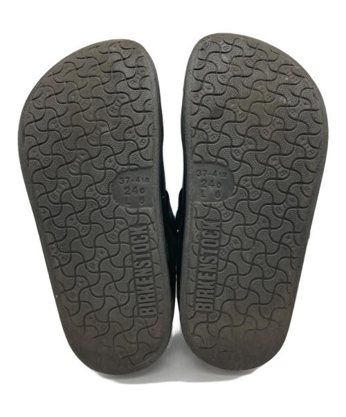 BIRKENSTOCK（ビルケンシュトック）BIRKENSTOCK (ビルケンシュトック) レザーサンダル/TATAMI ブラック サイズ:24の古着・服飾アイテム