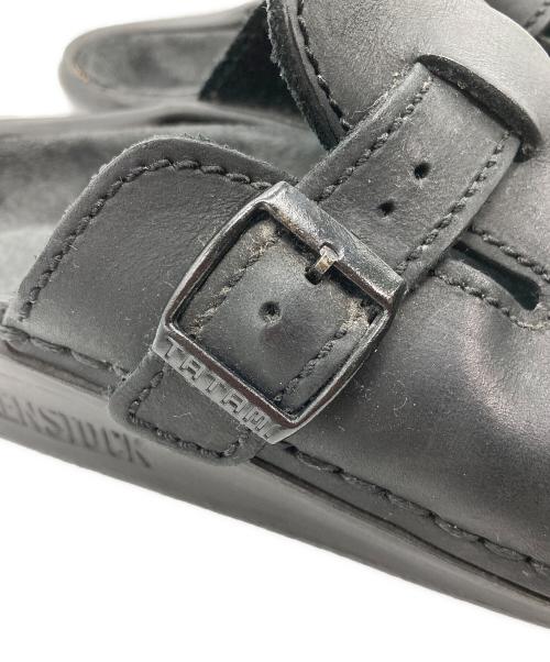 BIRKENSTOCK（ビルケンシュトック）BIRKENSTOCK (ビルケンシュトック) レザーサンダル/TATAMI ブラック サイズ:24の古着・服飾アイテム