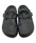中古・古着 BIRKENSTOCK (ビルケンシュトック) レザーサンダル/TATAMI ブラック サイズ:24：6000円