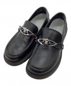 bothボース）の古着「ローファー/RE:RE MOCCASIN LOAFER」｜ブラック