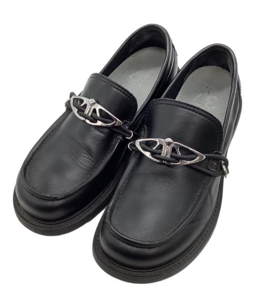 both（ボース）both (ボース) ローファー/RE:RE MOCCASIN LOAFER ブラック サイズ:EU37の古着・服飾アイテム