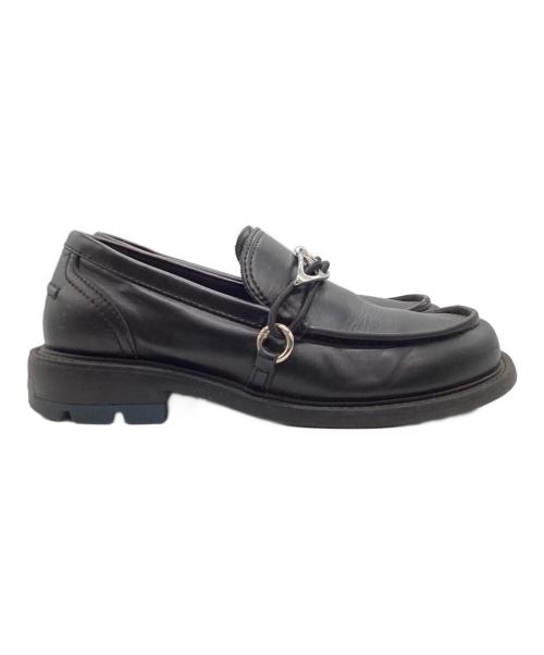 both（ボース）both (ボース) ローファー/RE:RE MOCCASIN LOAFER ブラック サイズ:EU37の古着・服飾アイテム