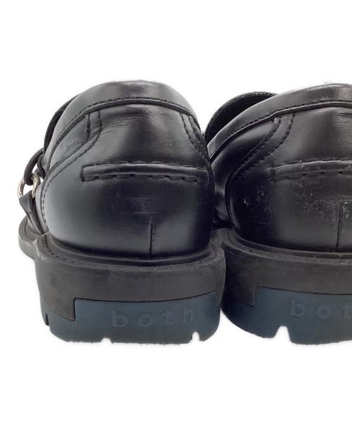 both（ボース）both (ボース) ローファー/RE:RE MOCCASIN LOAFER ブラック サイズ:EU37の古着・服飾アイテム