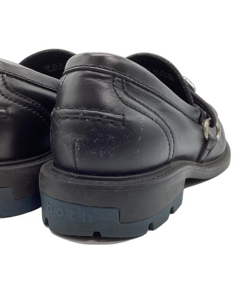 both（ボース）both (ボース) ローファー/RE:RE MOCCASIN LOAFER ブラック サイズ:EU37の古着・服飾アイテム