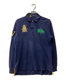 POLO RALPH LAUREN（ポロ・ラルフローレン）の古着「ポロシャツ」｜ネイビー