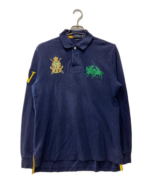 POLO RALPH LAUREN（ポロ・ラルフローレン）POLO RALPH LAUREN (ポロ・ラルフローレン) ポロシャツ ネイビー サイズ:Mの古着・服飾アイテム