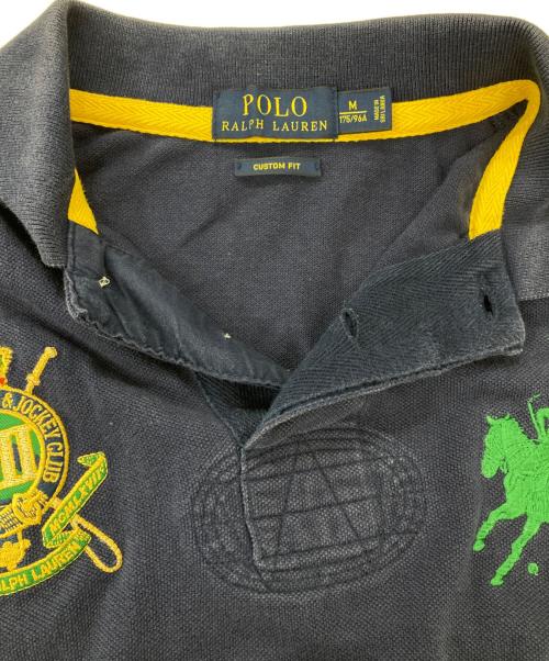 POLO RALPH LAUREN（ポロ・ラルフローレン）POLO RALPH LAUREN (ポロ・ラルフローレン) ポロシャツ ネイビー サイズ:Mの古着・服飾アイテム