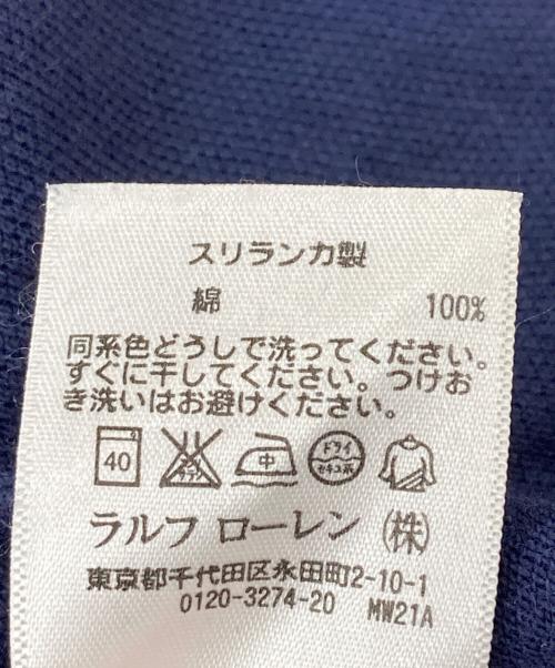POLO RALPH LAUREN（ポロ・ラルフローレン）POLO RALPH LAUREN (ポロ・ラルフローレン) ポロシャツ ネイビー サイズ:Mの古着・服飾アイテム