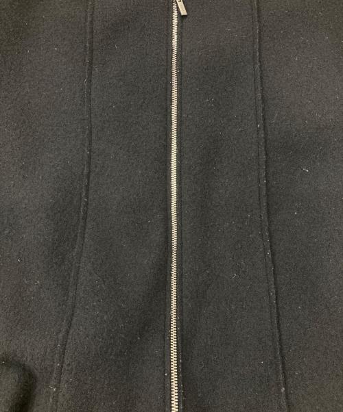 FOXEY（フォクシー）FOXEY (フォクシー) フーデッドメルトンコート ブラック サイズ:42の古着・服飾アイテム