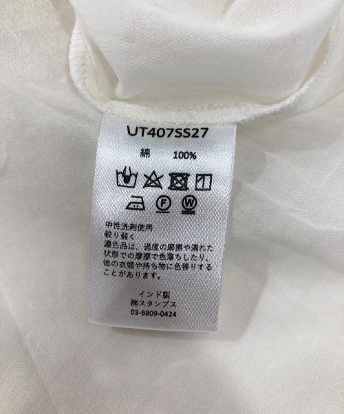 utilite（ユティリテ）utilite (ユティリテ) ワンピース ホワイト サイズ:記載なしの古着・服飾アイテム