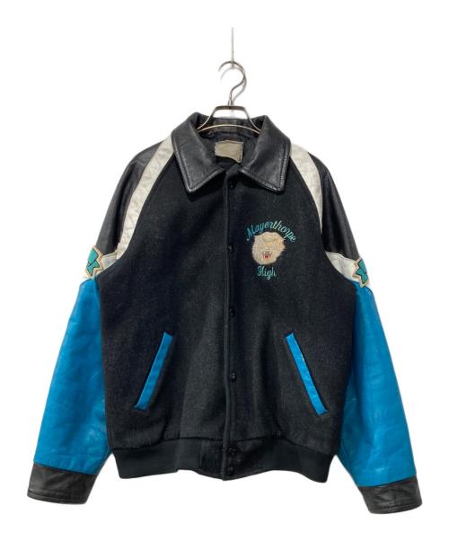 USED（ユーズド）USED (ユーズド) レザージャケット ブラック サイズ:タグの印字消えの為不明の古着・服飾アイテム