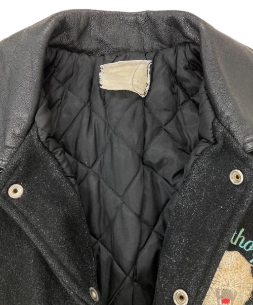 USED（ユーズド）USED (ユーズド) レザージャケット ブラック サイズ:タグの印字消えの為不明の古着・服飾アイテム