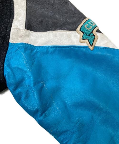 USED（ユーズド）USED (ユーズド) レザージャケット ブラック サイズ:タグの印字消えの為不明の古着・服飾アイテム