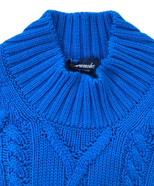 Drumohr（ドルモア）Drumohr (ドルモア) タートルネックニット ブルー サイズ:48の古着・服飾アイテム