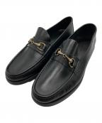 IL MOCASSINOイルモカシーノ）の古着「ローファー」｜ブラック