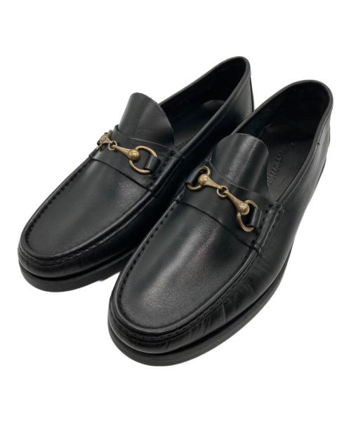 IL MOCASSINO（イルモカシーノ）IL MOCASSINO (イルモカシーノ) ローファー ブラック サイズ:40の古着・服飾アイテム