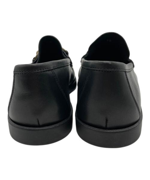 IL MOCASSINO（イルモカシーノ）IL MOCASSINO (イルモカシーノ) ローファー ブラック サイズ:40の古着・服飾アイテム