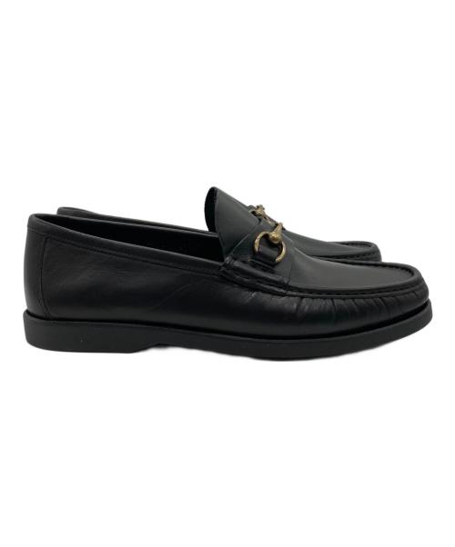IL MOCASSINO（イルモカシーノ）IL MOCASSINO (イルモカシーノ) ローファー ブラック サイズ:40の古着・服飾アイテム