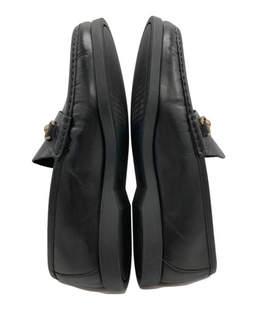 IL MOCASSINO（イルモカシーノ）IL MOCASSINO (イルモカシーノ) ローファー ブラック サイズ:40の古着・服飾アイテム