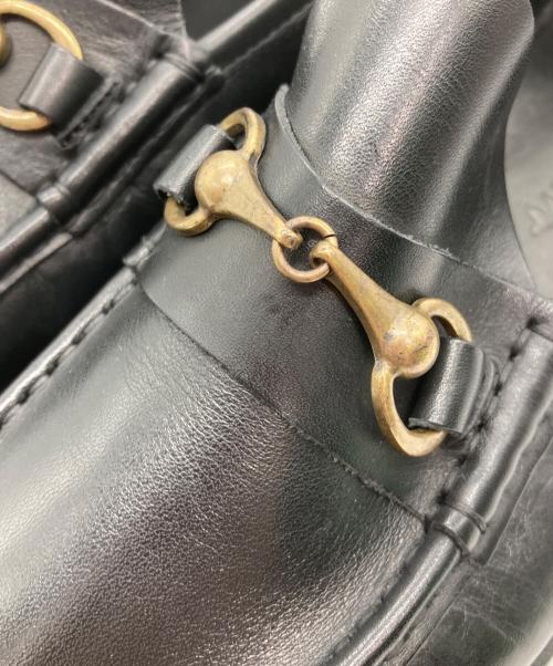 IL MOCASSINO（イルモカシーノ）IL MOCASSINO (イルモカシーノ) ローファー ブラック サイズ:40の古着・服飾アイテム