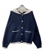 eimy istoireエイミーイストワール）の古着「セーラーカラーニットTOPS」｜ネイビー