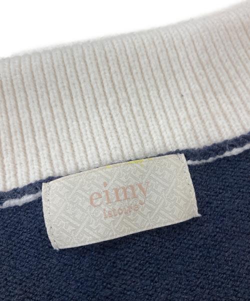 eimy istoire（エイミーイストワール）eimy istoire (エイミーイストワール) セーラーカラーニットTOPS ネイビー サイズ:Fの古着・服飾アイテム