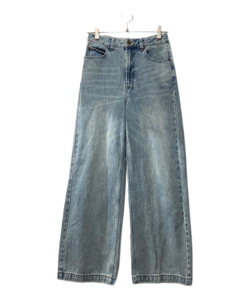 Resexxy（リゼクシー）Resexxy (リゼクシー) バックリボンデニムパンツ スカイブルー サイズ:Mの古着・服飾アイテム
