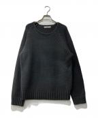 OHOTOROオオトロ）の古着「new bold raglan knit/ニット」｜グレー