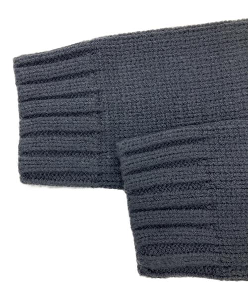 OHOTORO（オオトロ）OHOTORO (オオトロ) new bold raglan knit/ニット グレー サイズ:表記なしの古着・服飾アイテム