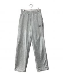 MARITHE+FRANCOIS GIRBAUD（マリテフランソワジルボー）の古着「CLASSIC LOGO STRING SWEATPANTS/スウェットパンツ」｜グレー
