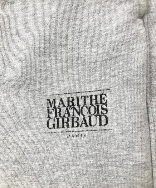 MARITHE+FRANCOIS GIRBAUD（マリテフランソワジルボー）MARITHE+FRANCOIS GIRBAUD (マリテフランソワジルボー) CLASSIC LOGO STRING SWEATPANTS/スウェットパンツ グレー サイズ:Sの古着・服飾アイテム