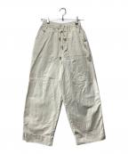 TODAYFULトゥデイフル）の古着「Easy Chino Pants」｜ホワイト