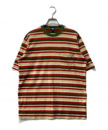 stussy（ステューシー）の古着「90’sボーダーTシャツ」｜マルチカラー