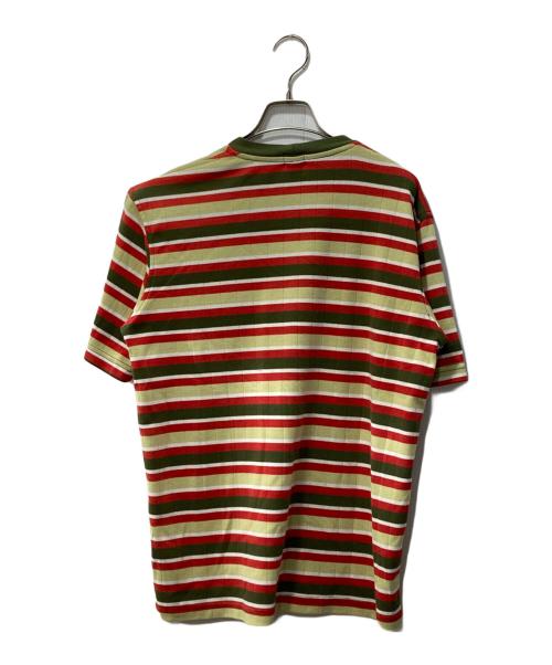 stussy（ステューシー）stussy (ステューシー) 90’sボーダーTシャツ マルチカラー サイズ:Sの古着・服飾アイテム