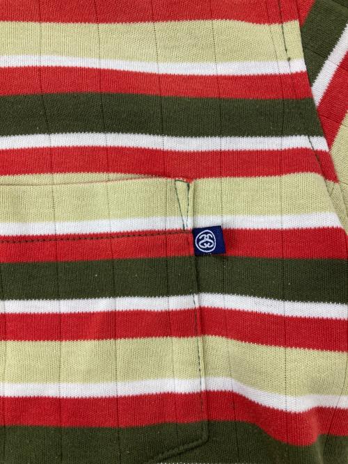 stussy（ステューシー）stussy (ステューシー) 90’sボーダーTシャツ マルチカラー サイズ:Sの古着・服飾アイテム