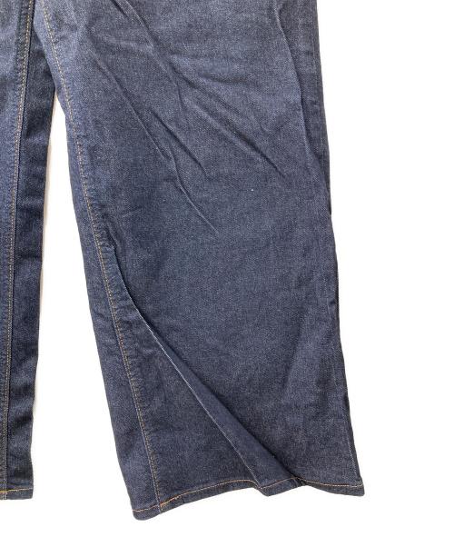 LEE（リー）LEE (リー) STANDARD WARDROBE LASTIC ワイドパンツ ネイビー サイズ:Mの古着・服飾アイテム