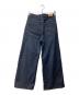 LEE (リー) STANDARD WARDROBE LASTIC ワイドパンツ ネイビー サイズ:M：4000円