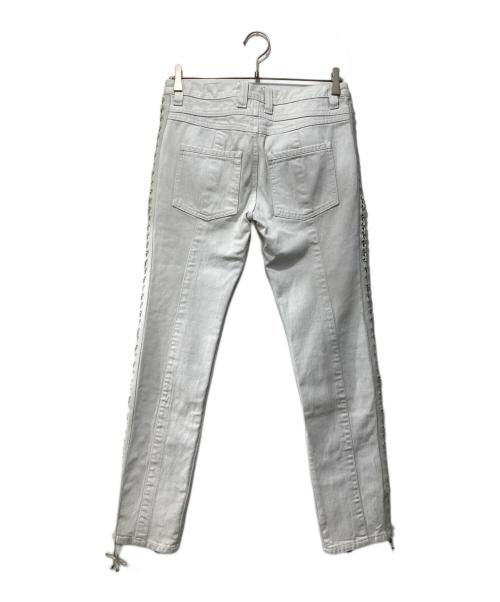 DIESEL Black Gold（ディーゼル ブラック ゴールド）DIESEL Black Gold (ディーゼル ブラック ゴールド) デニムパンツ ホワイト サイズ:40の古着・服飾アイテム
