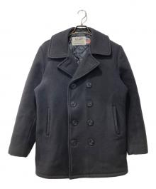 Schott（ショット）の古着「Pコート/U.S.740N PEA JACKET」｜ブラック