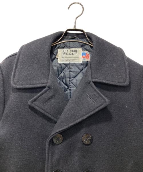 Schott（ショット）Schott (ショット) Pコート/U.S.740N PEA JACKET ブラック サイズ:38の古着・服飾アイテム