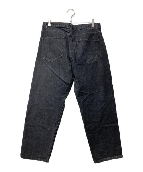 STEVEN ALAN（スティーブンアラン）STEVEN ALAN (スティーブンアラン) 13.5oz デニム 5ポケット バギー テーパード ブラック サイズ:34の古着・服飾アイテム