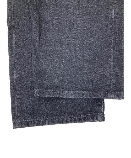 STEVEN ALAN（スティーブンアラン）STEVEN ALAN (スティーブンアラン) 13.5oz デニム 5ポケット バギー テーパード ブラック サイズ:34の古着・服飾アイテム