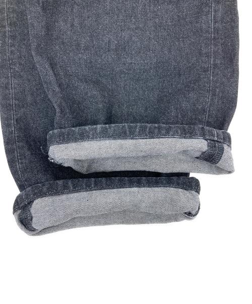 STEVEN ALAN（スティーブンアラン）STEVEN ALAN (スティーブンアラン) 13.5oz デニム 5ポケット バギー テーパード ブラック サイズ:34の古着・服飾アイテム