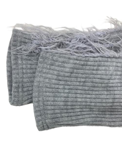 ISSEY MIYAKE（イッセイミヤケ）ISSEY MIYAKE (イッセイミヤケ) フェザータートルニット グレー サイズ:2の古着・服飾アイテム