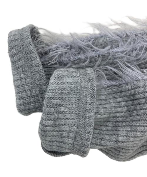 ISSEY MIYAKE（イッセイミヤケ）ISSEY MIYAKE (イッセイミヤケ) フェザータートルニット グレー サイズ:2の古着・服飾アイテム