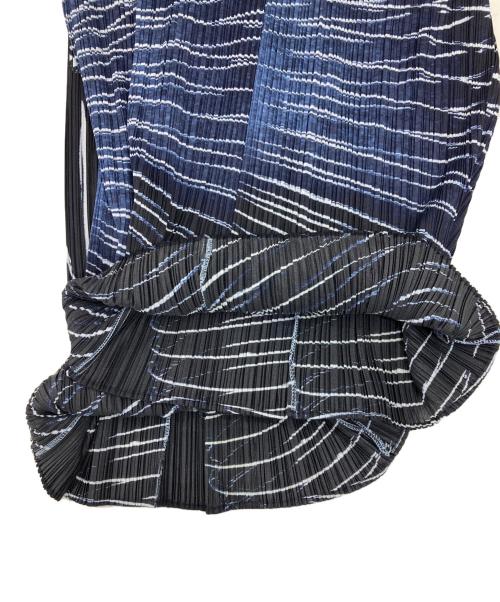 PLEATS PLEASE（プリーツプリーズ）PLEATS PLEASE (プリーツプリーズ) Motion Dress /プリーツオールインワン ネイビー サイズ:2の古着・服飾アイテム